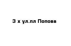 3-х ул.пл Попова